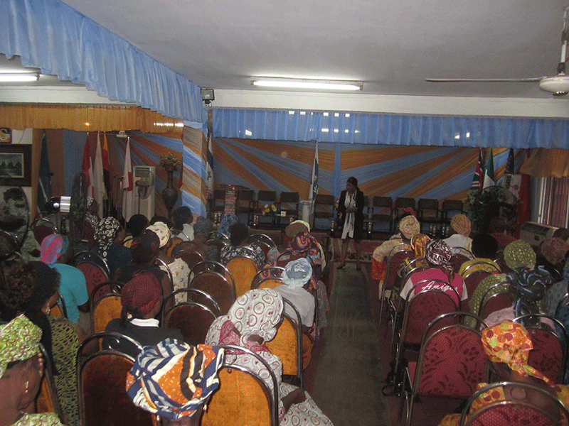 Educational activities of Celiapenny Moses-Nagbiku, a Movement of Life coordinator in Nigeria