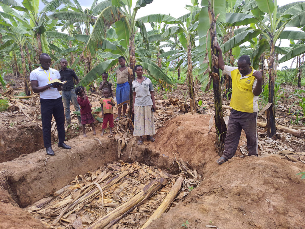 New community gardening project in Nyamuyanja, Isingiro District, Uganda
